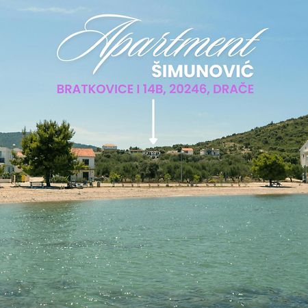 Apartment Simunovic Drače Buitenkant foto