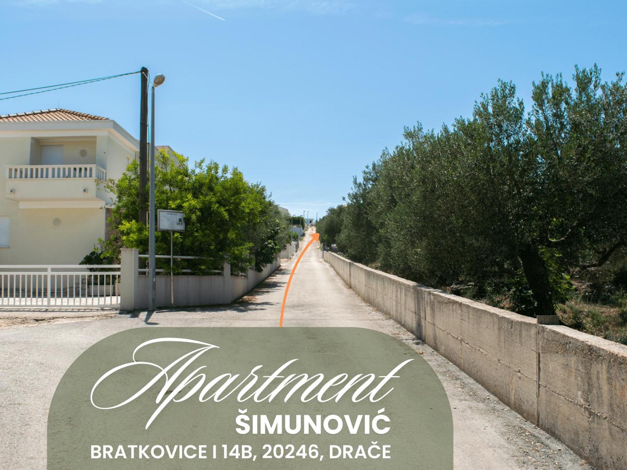 Apartment Simunovic Drače Buitenkant foto